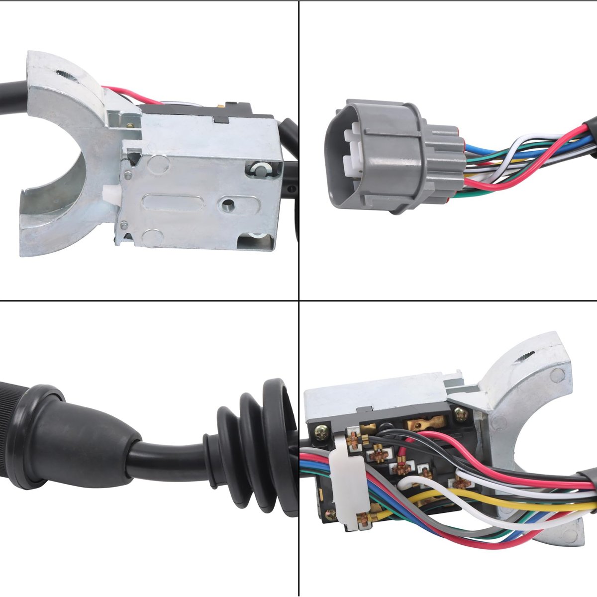Black Controller Handle Switch Replacement For Backhoe Loader Excavator 409 406 528s 701-80355 Gear Selector Column