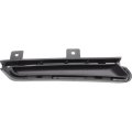 Front Bumper Insert Passenger Side Lower Garnish For Ford Edge 2015 2018 Fo1039161 Ft4z17b968ca Black Plastic Standard Style 
