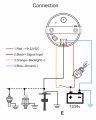 Boat Fuel Level Gauge 73-10 Ohms Empty-full For Marine Car Rv Yacht Motorcycle Automotive 52mm 9-32vdc White