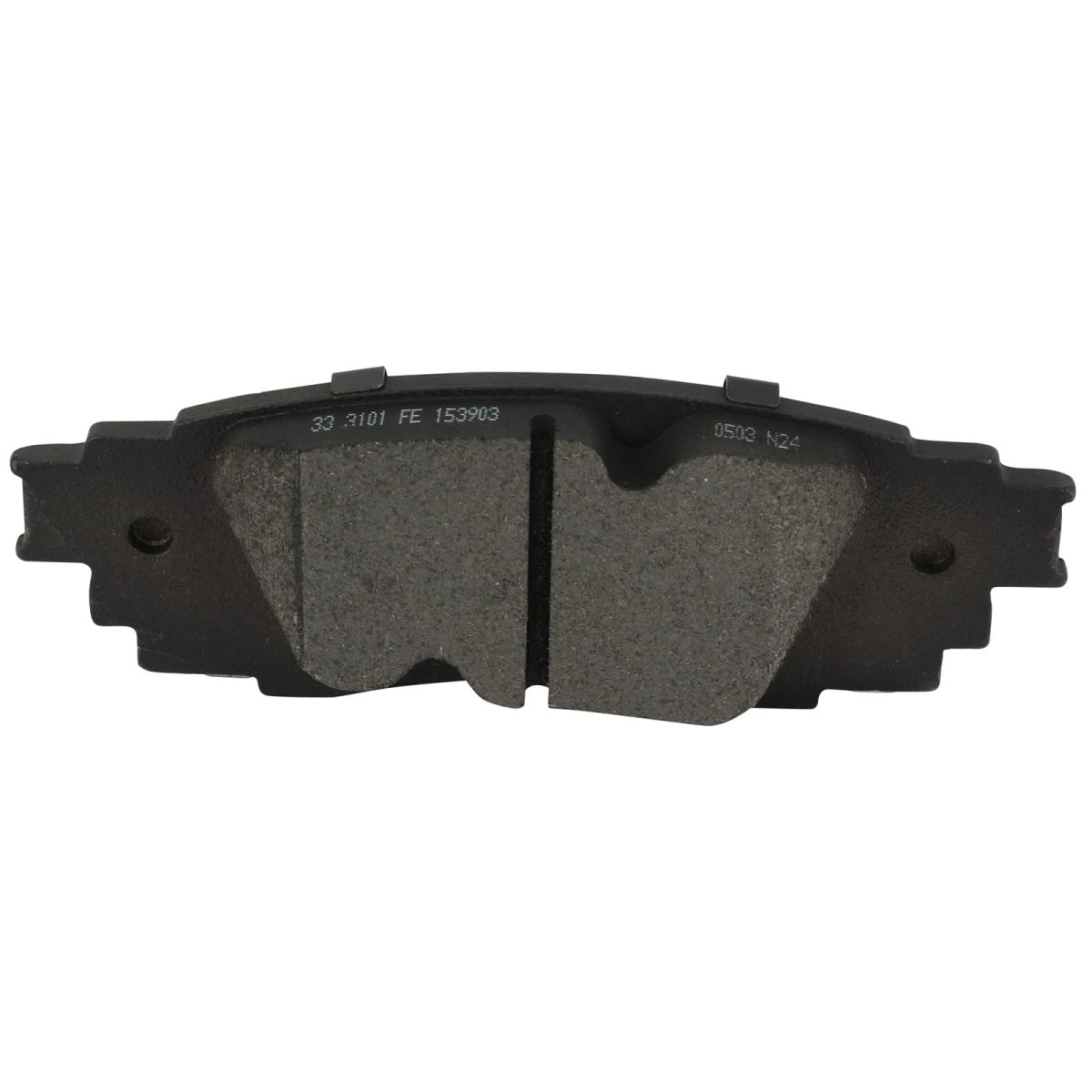 Rear D1879 Metal 4pcs W Hardware Disc Brake Pad Set