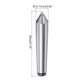 Uxcell Mt1 Morse Taper Lathe Dead Center 1mt 60 Degree For Woodworking Woodturning Drill Tool