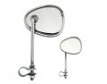 Lowrider Two V Mirror All Chrome Set Of Bike Mirrors Pair Bicycle 2 