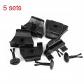 X Autohaux 5 Sets Front Fender Bumper Cover Clip 53879-58010 47749-58010 For Toyota Lexus
