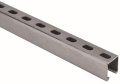 Electriduct 12-gauge Half Slotted Metal Framing Strut Silver Galvanized 1-5 8 X 58 Inch 