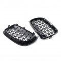 Newsmarts Car Black Diamond Meteor Latest Style Front Kidney Grille 51117338571 51137367421 51117338572 51137367422 For Bmw X3