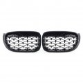 Newsmarts Car Black Diamond Meteor Latest Style Front Kidney Grille 51117338571 51137367421 51117338572 51137367422 For Bmw X3