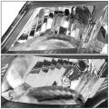 Auto Dynasty Ki2502141 Oe Style Headlight Lamp Compatible With Forte Koup 10-13 Driver Left Side Black Housing Amber Corner