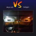 Wljh 6x Super Bright White 2835 Chip 6000k 28mm Led Visor Light Bulb Fuse 29mm 6614f 6612f Festoon Double End For Cars Interior