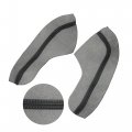 X Autohaux 4pcs Set Car Door Armrest Protector Cover Microfiber Leather Pad Replacement For Honda Civic 10th Gen 2016 2017 2018
