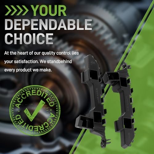 Front Bumper Bracket Set 71198-tva-a01 71193-tva-a01 For Honda Accord Sedan 2018 2019 2020 2021 Driver And Passenger Side