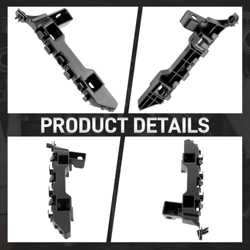 Front Bumper Bracket Set 71198-tva-a01 71193-tva-a01 For Honda Accord Sedan 2018 2019 2020 2021 Driver And Passenger Side