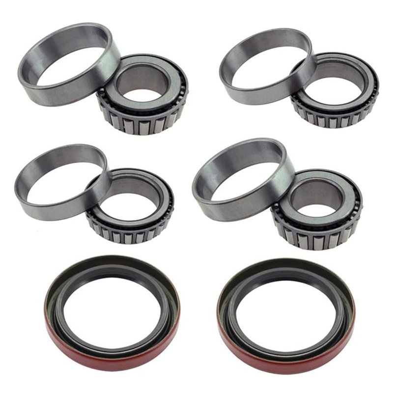 Maxfavor 6pcs Front Wheel Bearing Seal Kit Assembly Replacement For Jaguar Xjs 1977-1996 Jaguar Xjrs 1993 Xj6 1977-1987 Xj12
