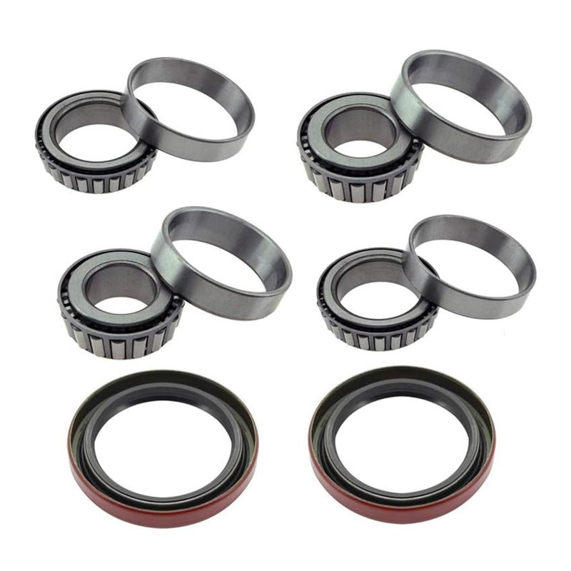 Maxfavor 6pcs Front Wheel Bearing Seal Kit Assembly Replacement For Jaguar Xjs 1977-1996 Jaguar Xjrs 1993 Xj6 1977-1987 Xj12