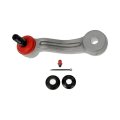 Steering Idler Arm For Chevy C1500 Suburban K1500 1994 1999 Black Coated Steel With Castle Nut Cotter Pin Zerk Fitting 26059030