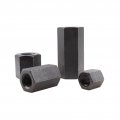 Khgwero M8-m20 Coupling Nut Thicken Extended Rod Connector Hexagon Hex Connection Thread Hw235 Size M20x32 1pcs 