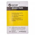 Niche Brake Pad With Shoe Set For Yamaha Ttr125l Ttr125e Ttr125le 4kn-w253e-11 3un-w0045-00 Front Rear Organic