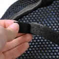 Uxcell Xxl 3d Motorcycle Moped Seat Cover Breathable Cushion Black Blue