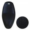 Uxcell Xxl 3d Motorcycle Moped Seat Cover Breathable Cushion Black Blue