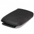 Hecasa Center Console Armrest Lid Cover Compatible With 2005-2009 Ford Mustang Replacement For 5r3z6306024aac Top Pad Black