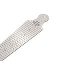 Welding Taper Gauge Weld Hole Diameter Gage 15-30mm5 8-3 16 Laser Engraving Inch Mm Yellow Packed