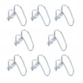 Cross-connector Vertical Pipe Clip 8pcs Fit 1-1 4 32mm To 2 50mm Crossover Buckle Steel Cross Clamp For Greenhouse Awning