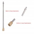 Kuuleyn Stainless Steel Pressure Washer Lance Washing Extended Rod Replacement Extension Bar Compatibility 1 4 Inch Power For