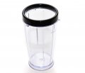 Bella Personal Size Rocket Blender Replacement Parts Tall Cup With Lip Ring 
