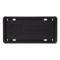 Chroma 042583 Weatherpro Silicone License Plate Frame Black 