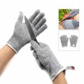 Httmt- 1pair Xl Safe Cut Resistant Gloves Food Grade Level 5 Protection For Kitchen Oyster Shucking Meat Cutting Wood Carving P 