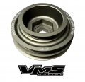 Vms Racing 96-97 Light Weight Billet Aluminum Crankshaft Crank Pulley Compatible With Honda Civic Del Sol The Dohc B16 Engines