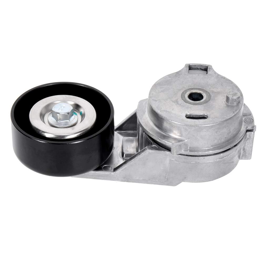 12573024 Serpentine Timing Belt Tensioner With Pulley For Buick Rainier Chevrolet Colorado Trailblazer Gmc Canyon Envoy Hummer