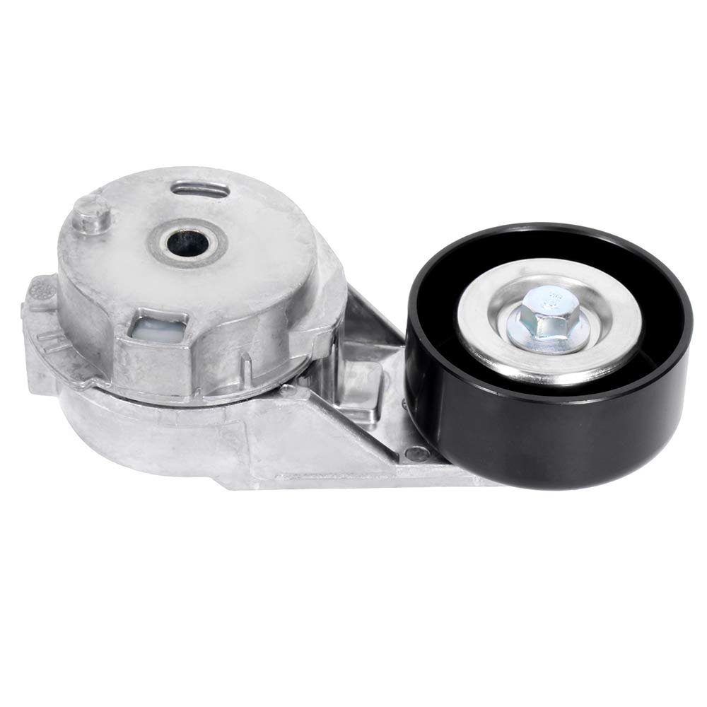 12573024 Serpentine Timing Belt Tensioner With Pulley For Buick Rainier Chevrolet Colorado Trailblazer Gmc Canyon Envoy Hummer