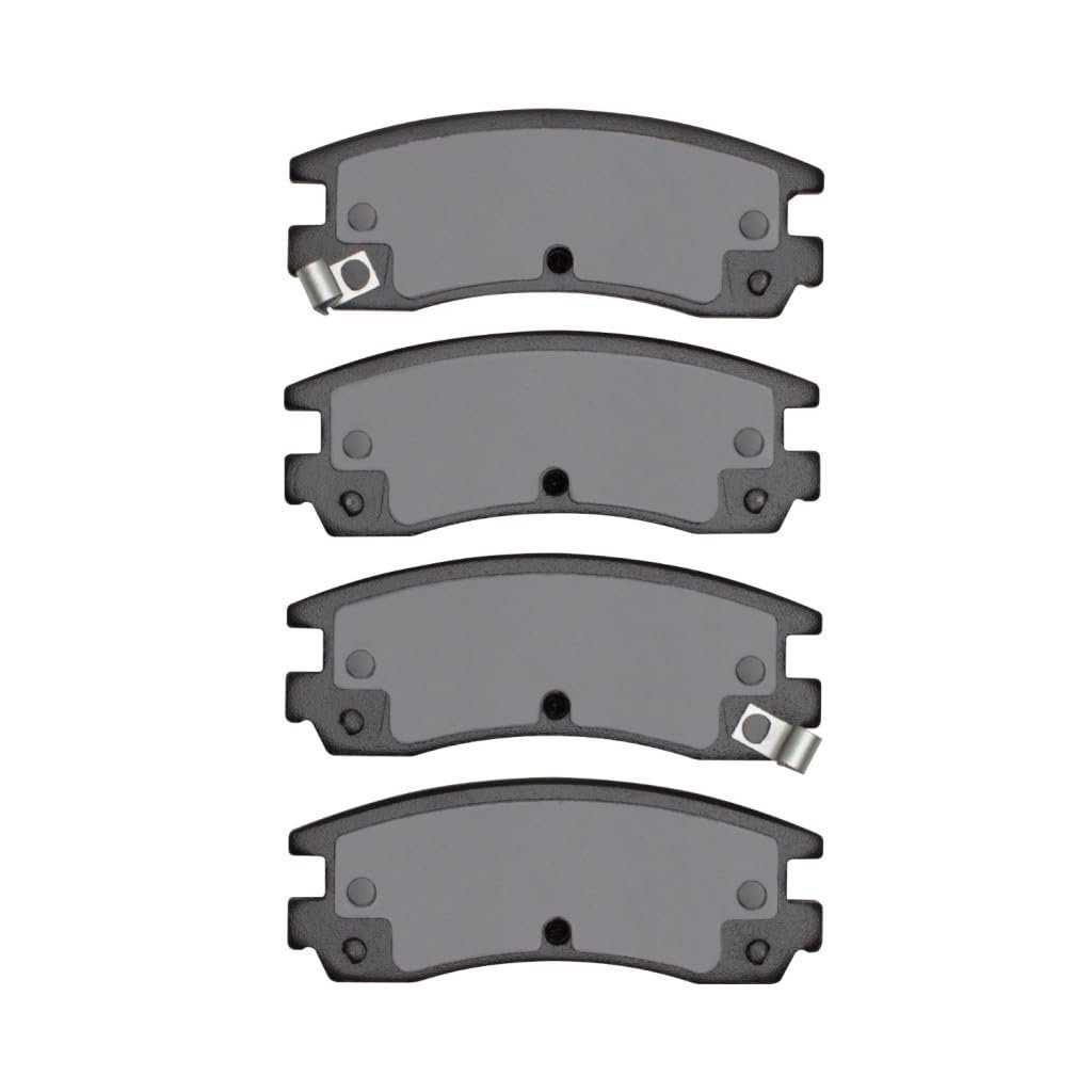 Brake Pads For Oldsmobile Silhouette 2002 2003 2004 Ceramic Friction Front 4 24 In Outer Pad Width 5000 Advanced Series