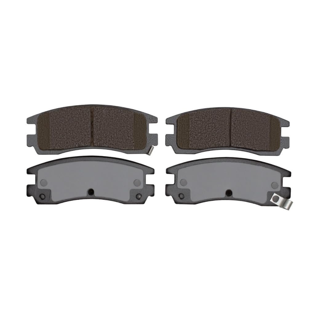 Brake Pads For Oldsmobile Silhouette 2002 2003 2004 Ceramic Friction Front 4 24 In Outer Pad Width 5000 Advanced Series
