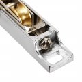 Uxcell 14 5mm Dia Brass Electroplating Double Wheel Sliding Door Window Pulley 2pcs