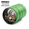 Native American Wolves And Eagle Valve Stem Caps For Tire Rim Wheel Aluminum Green