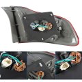 Clear Len Tail Lights Brake Lamp Left Driver Right Passenger Light Red Replacement For 2009-2010 Toyota Corolla 8155002460