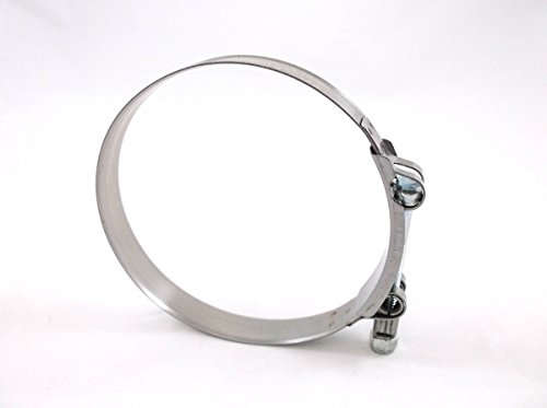 20x Premium 304 Stainless Steel T-bolt Turbo Silicone Hose Clamp 4 5 110-118mm