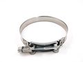 20x Premium 304 Stainless Steel T-bolt Turbo Silicone Hose Clamp 4 5 110-118mm