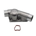 Gskmotor Aluminum Engine Coolant Thermostat Housing With Gasket For Bmw E34 E36 Z3 M3 