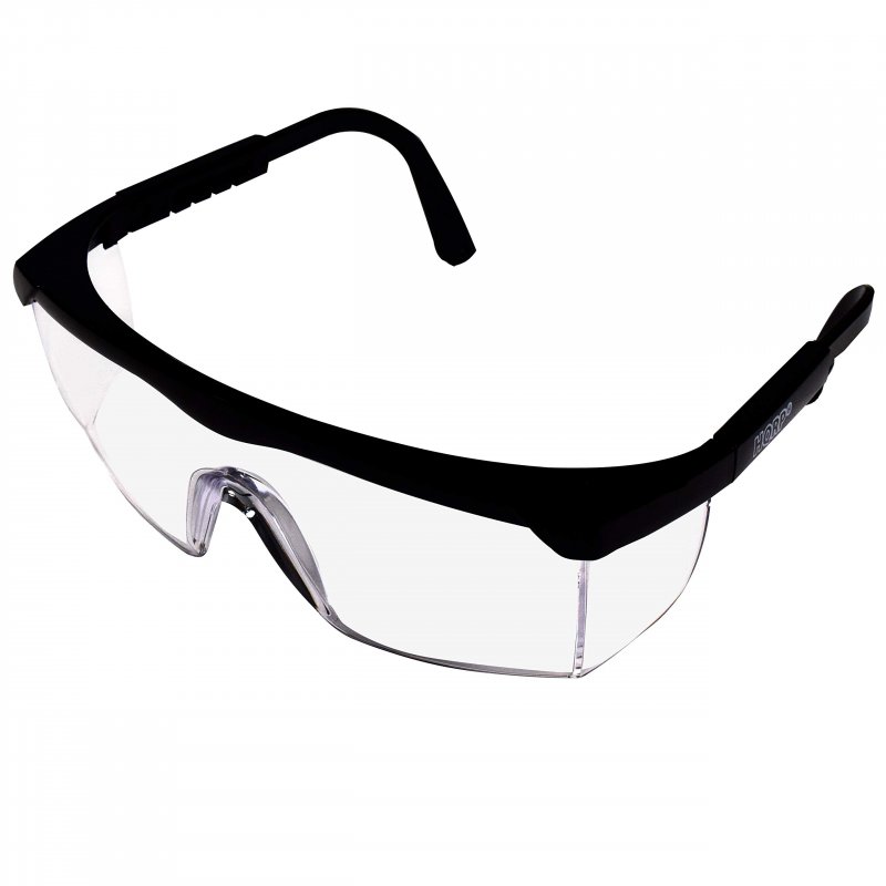 Untinted Protective Safety Glasses With Clear Polycarbonate Lenses Ansi Z87 1 Impact Protection For Airsoft Shooting Range And