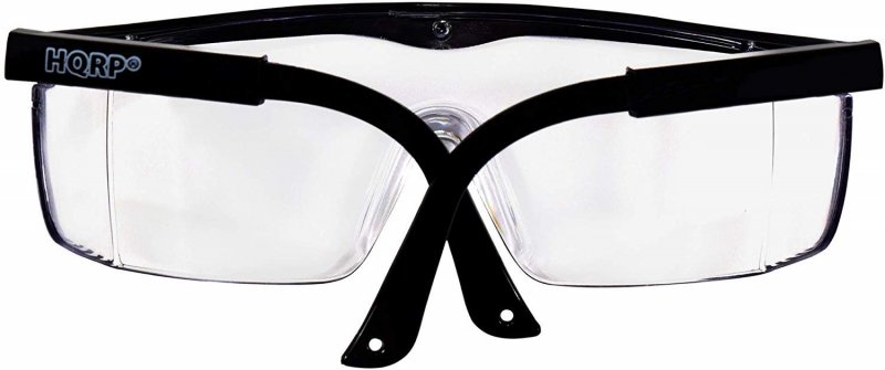 Untinted Protective Safety Glasses With Clear Polycarbonate Lenses Ansi Z87 1 Impact Protection For Airsoft Shooting Range And