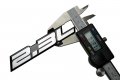 Erpart 2 3l Liter Embossed Silver On Black Highly Polished Real Aluminum Auto Emblem Badge Nameplate