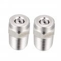 Uxcell Pressure Washer Nozzle 1 4npt Thread Spray Tip 2 Pcs 40 Degree 2mm Orifice Diameter