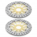 Smadmoto Front Brake Rotors For Suzuki Gsxr600 92-93 Gsxr750 88-95 Gsxr1100 89-00