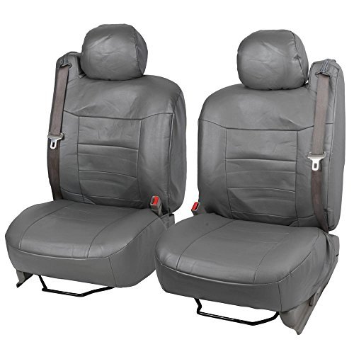 Bdk Leather Seat Covers For Trucks And Suv With Integratedbelts Car Vehicles Shoulder Seat Belts Premium Leatherette