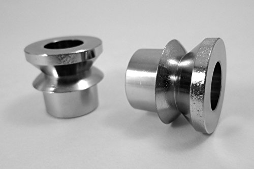 V Style Rod End Misalignment Inserts For 3 4 Ends Chrome Moly With 5 8 In Bore 2 Pack