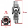 Caltric U-joint Yoke Joint For Honda 40210-hc4-000 40210-hm5-730 40210-hn7-010