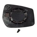 Mirror Glass For Nissan Versa And Note 2015 2016 2017 2018 2019 Driver Side Non Heated With Backing Plate Replacement Ni1324127