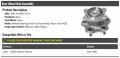 Rear Wheel Hub And Bearing Assembly Compatible With 2002-2006 Nissan Altima Without Abs Brakes